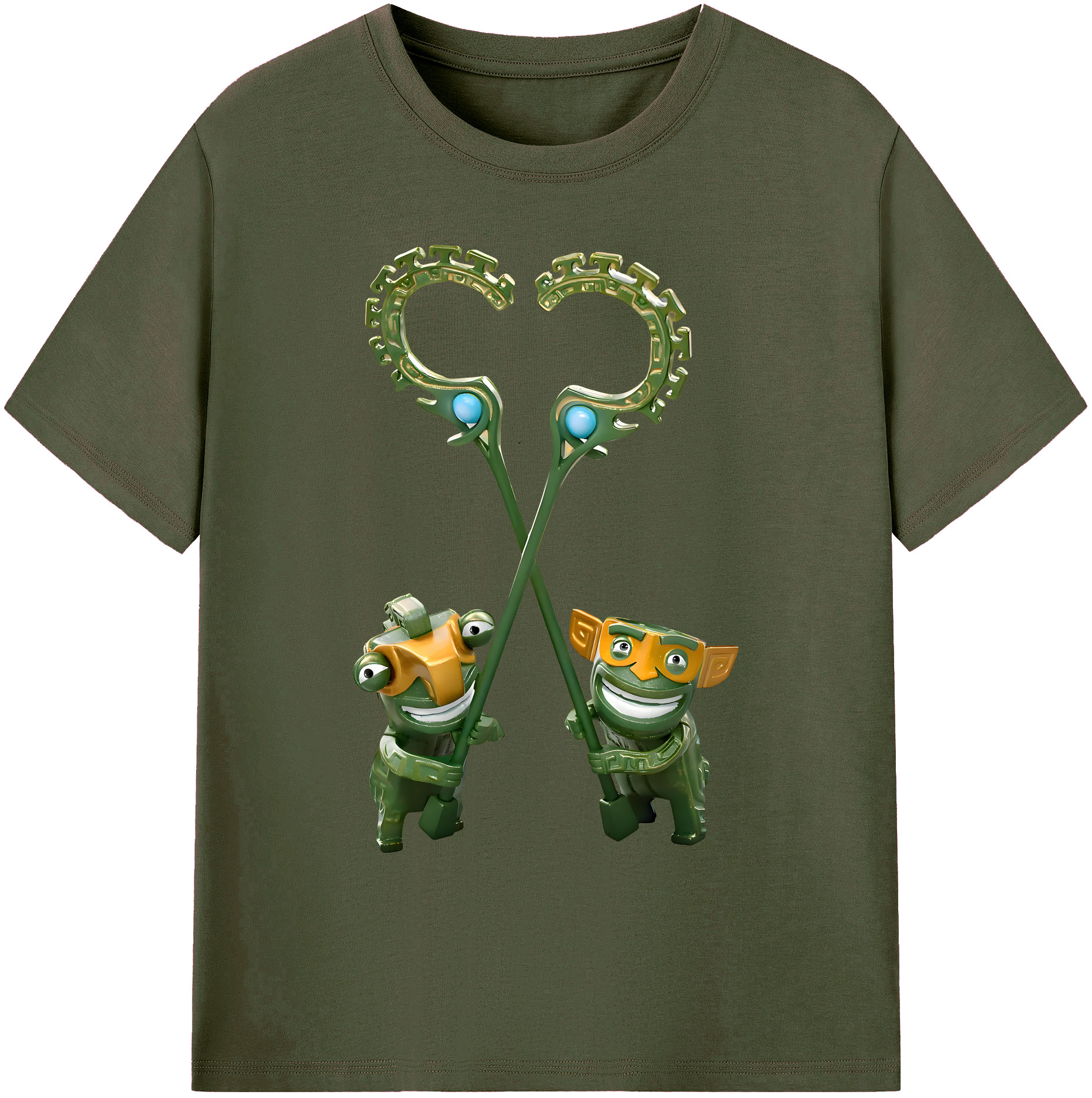 （画像用） Ne Zha 2 ナタ 魔童の大暴れ 綿100％ メンズ半袖Tシャツ｜肌触りやわらか＆通気性